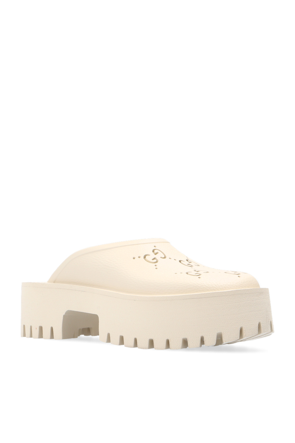 Platform sandals with logo Gucci - Gucci Schal mit Blumen Platform sandals with logo Gucci - Gucci Schal mit Blumen